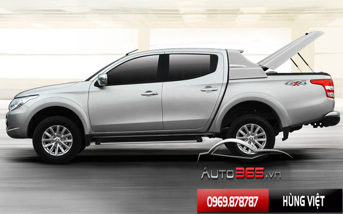 Mẫu Nắp Thùng Xe Bán Tải Mitsubitshi Triton Mới Nhất 2016